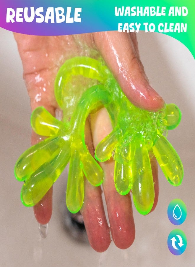 Cikyner Giant Stretchy Sticky Hands，3Pcs Premium Party Favors for Kids 4-8,8-12, Goodie Bag Stuffers Treasure Box Toy for Carnival Classroom Prizes Birthday Party Easter Christmas End of Year Gifts - Image 3